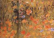 Robert William Vonnoh Poppies oil painting